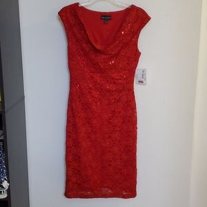 Red dress